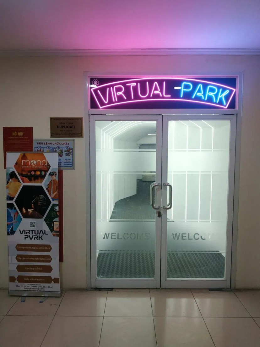Ảnh chính Trip số 1 - lịch trình First date buổi tối mê ly tại Hà Nội- Virtual park super độc lạ để dẫn nàng đi chơi